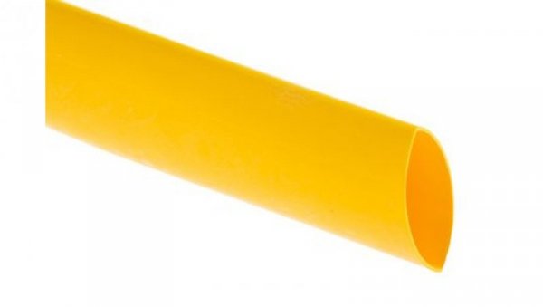 Osłona termokurczliwa żółta 2:1, średnica 25.4mm, dł. 1.2m, RS PRO