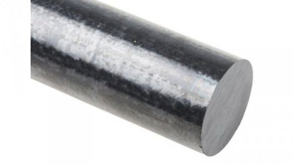 Pręt PPS, Ø 40mm x 500mm, kolor: czarny