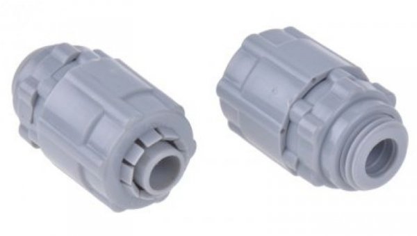 Złącze proste, Nylon 66 10mm IP55 gwint M12 RS PRO