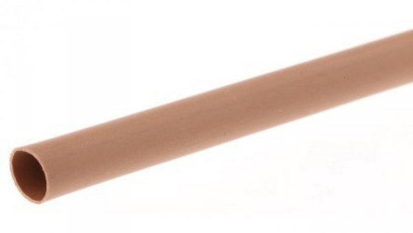 Osłona termokurczliwa brązowa 2:1, średnica 4.8mm, dł. 1.2m, RS PRO