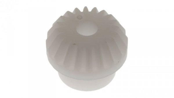 Przekładnia kątowa, POM, zęby: 20, Ścięte, skok: 0.5mm, kąt: 20, otwór: 3mm, 110 → 120HRR