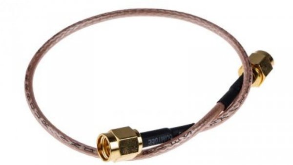Kabel koncentryczny, Czarny, RS PRO Z zakończeniem
