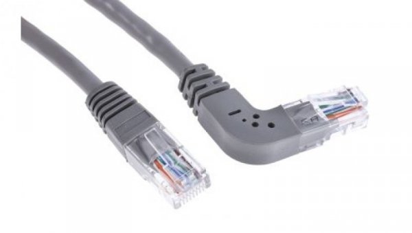 Kabel kat. 5e U/UTP Szary 2m
