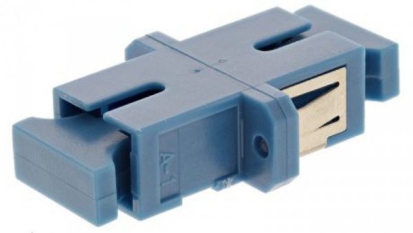 Adapter światłowodowy, typ: SC do SC, Jednomodowy, Simplex