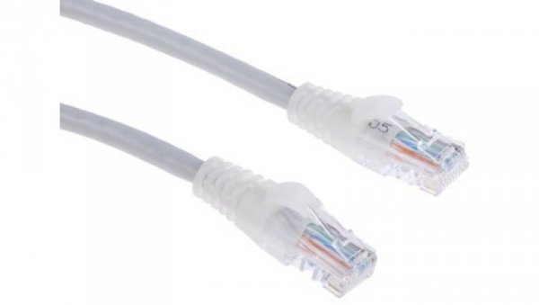 Kabel kat. 5e U/UTP Szary 10m