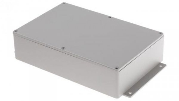 Obudowa ekranowana Szary z kołnierzem IP66 Neopren, 252 x 146.1 x 55.5mm, RS PRO