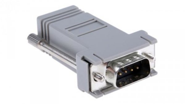 Adapter do złączy RJ, Gniazdo RJ11/9-stykowa wtyczka D