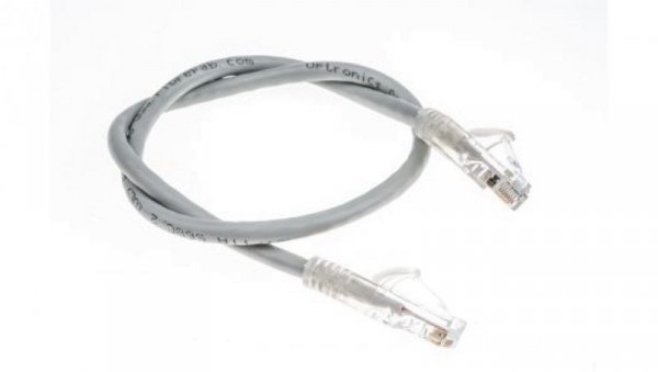 Kabel kat. 5e U/UTP Szary 500mm