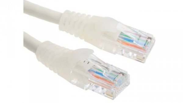 Kabel kat. 5e Nieosłonięty Biały 3m
