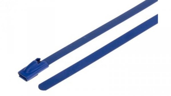 Opaska kablowa 360mm 4.6 mm Stal nierdzewna z powłoką poliestrową 100 sztuk RS PRO