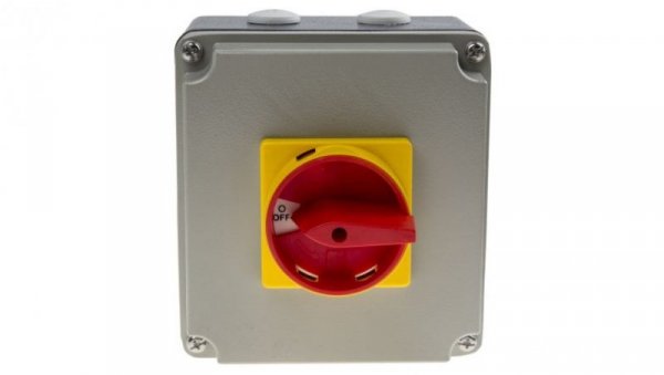Przełącznik izolacyjny bez bezpiecznika 4-biegunowy 32 A 15 kW 3-fazowy IP65