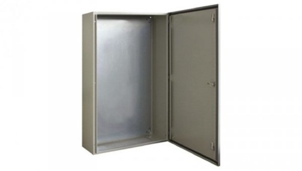 Szafka ścienna rozdzielcza RAL 7032, materiał: Stal, IP66, 1200 x 600 x 300mm, RS PRO