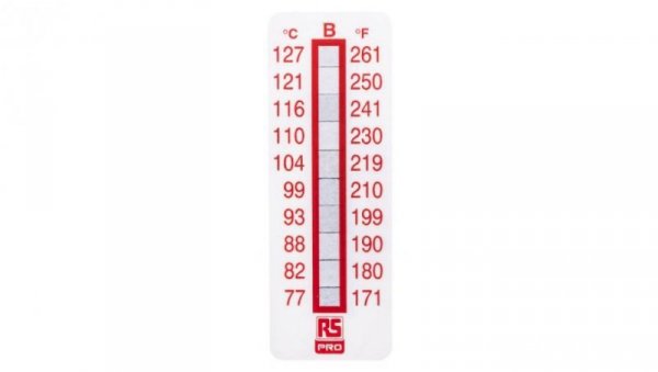 Pasek temperaturowy 10-skalowy