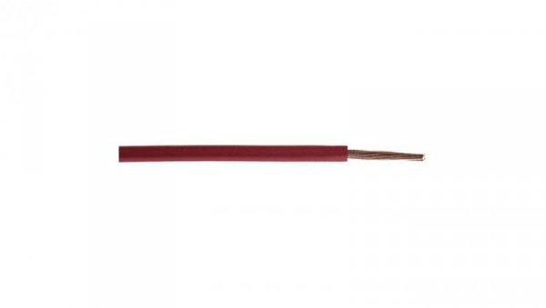Jednożyłowy kabel sterowniczy CSA 1,5 mm², Maks. +70C 1000 V Czerwony, RS PRO