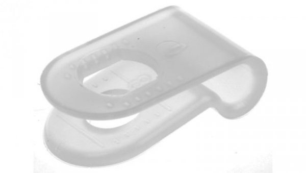 Spinka do kabli Zacisk kablowy, 3.1mm, materiał: Nylon 66, 17 x 9.6 x 1.2mm, RS PRO