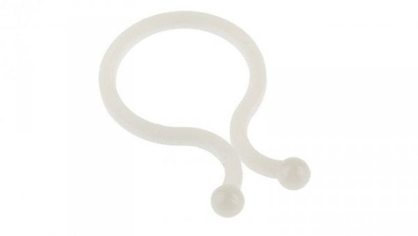Zacisk kablowy Obejma z blokadą skrętną, 23.6mm, materiał: Nylon 66, 45 x 2mm, RS PRO