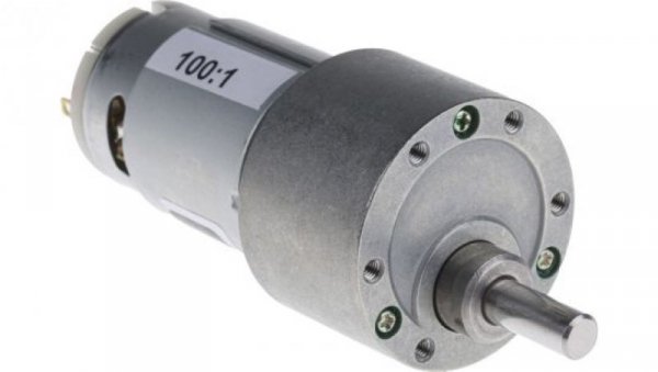 Motoreduktor DC, 840 mA, 7 W, 72 obr./min, 59 Ncm, RS PRO