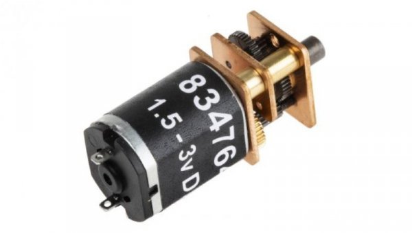 Motoreduktor DC, 250 mA, 0,29 W, 157 obr./min, 135 gcm, RS PRO