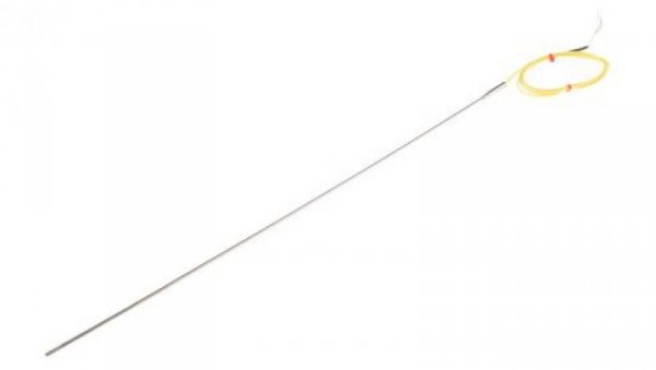 Termopara typ K do +1100C 500mm kabel 1m, Stal nierdzewna ANSI