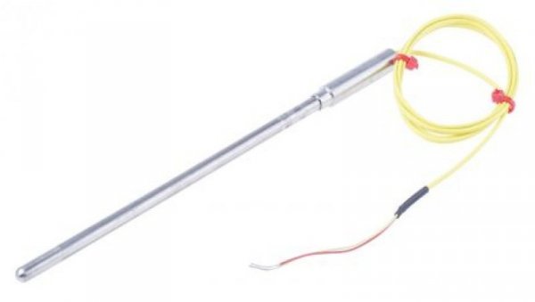 Termopara typ K do +1100C 150mm kabel 1m, Stal nierdzewna ANSI