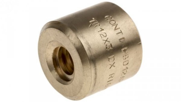 Nakrętka okrągła Cylindryczne 3mm 12mm 26mm 24mm RS PRO