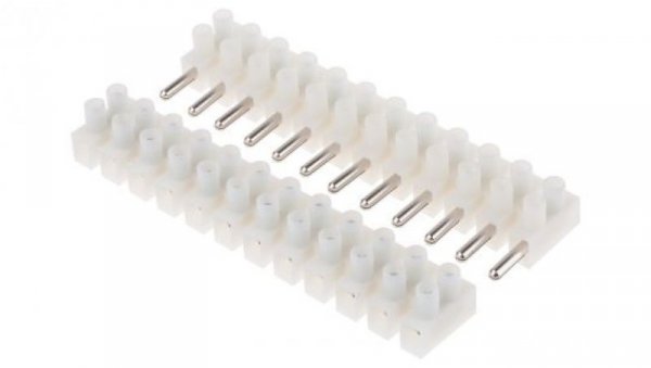 4mm² Złącze wtykowe do druku Naturalny 12-żyłowe, Śruba, 450 V