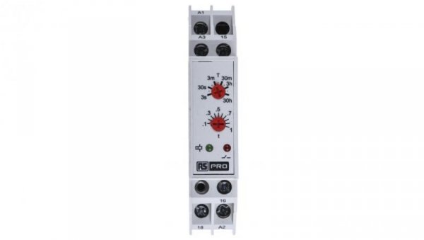Timer Relay jednofunkcyjny 0.3 s → 30h SPDT 1-stykowy SPCO 24V ac