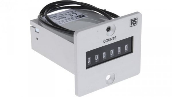 Licznik impulsów Cyfrowe 6-cyfrowy 220 V DC RS PRO