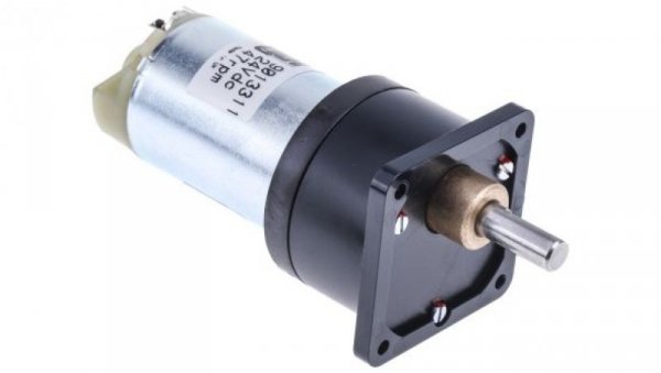Motoreduktor DC, 47 obr./min, 30 Ncm, RS PRO