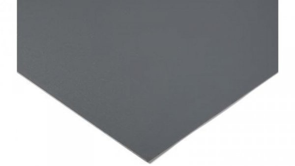 Arkusz tworzywa sztucznego Szary, 1000mm x 1000mm x 4.5mm