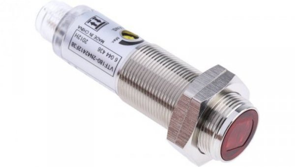 Czujniki fotoelektryczne Tłumienie tła NPN cylindryczny zakres 1→ 140 mm IP67