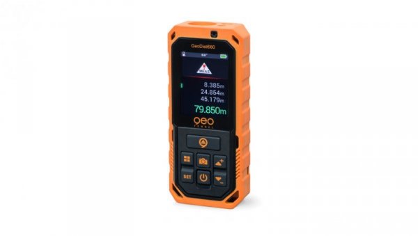 Dalmierz laserowy GeoDist 80 z kamerą i Bluetooth