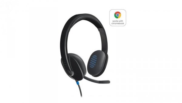 Słuchawki Logitech H540 981-000480 (kolor czarny)