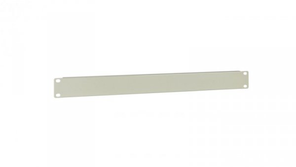 Płyta wypełniająca 1U szary RAL 7035 FN/P-015G-1U