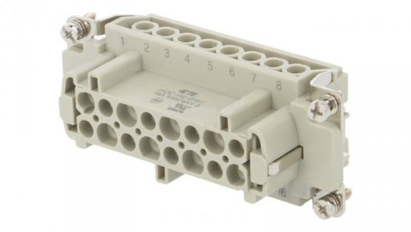 Złącze HDC żeńskie 16pin 500V T2040162201-000
