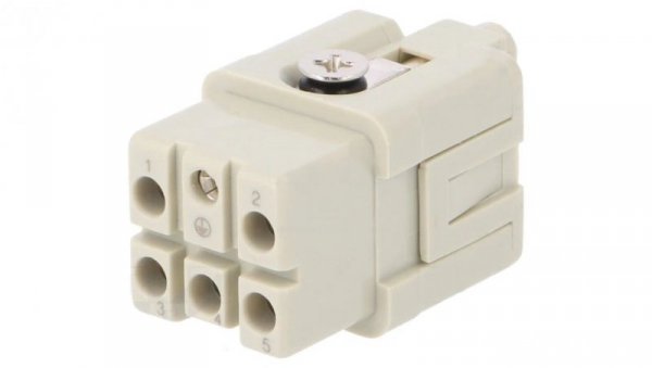 Złącze HDC żeńskie 6pin 400V T2080052201-000