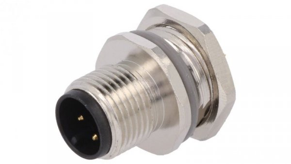Złącze okrągłe M12 męskie proste do lutowania 4pin 250V T4132012041-000