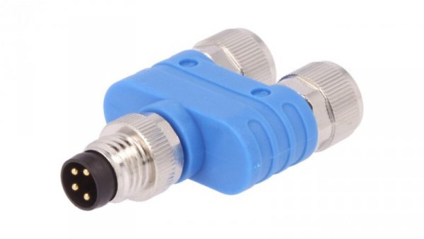 Złącze okrągłe M8 męskie i żeńskie x2 4pin Y T4081122004-000