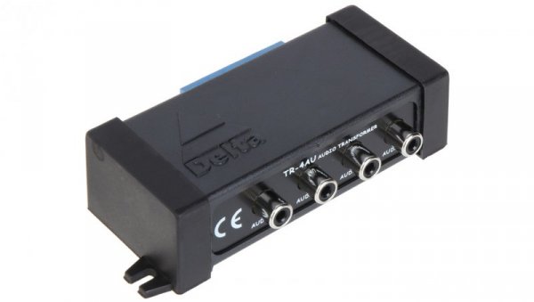 Transformator do przesyłania 4 sygnałów audio po skrętce max.1200m TR-4AU