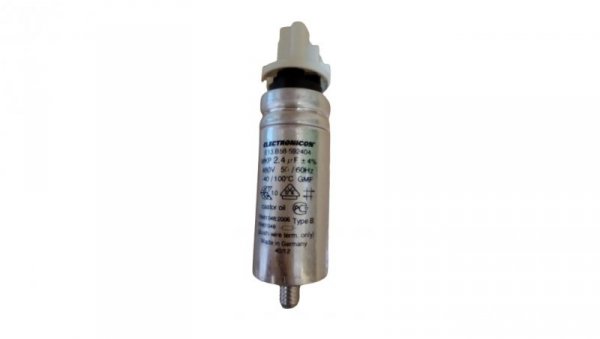 Kondensator rozruchowy 2,4uF/480V M8X10