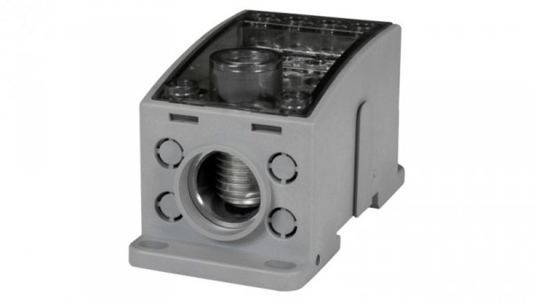 Blok LKN 400A (1x185/4x16 - 2x35,1x25,4x16,4x10) - szary AL/CU F2_0344