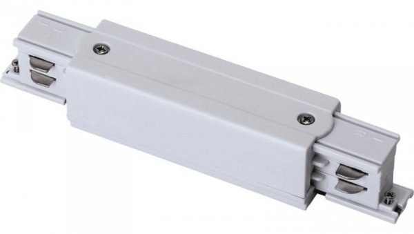 Łącznik szynoprzewodu IP20 3-fazowy biały TRACK LONG CONNECTOR 4W WHITE GXTR020