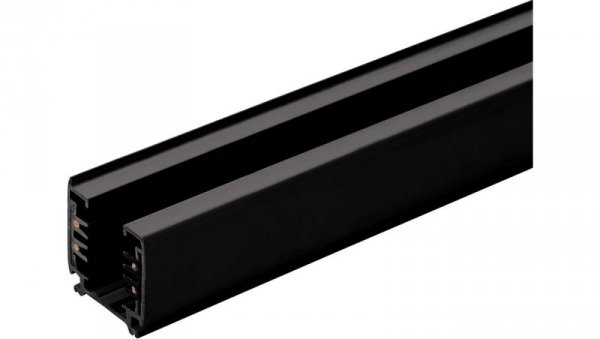 Szynoprzewód IP20 3-fazowy aluminiowy czarny TRACK PROFILE 4W BLACK 2000mm GXTR008
