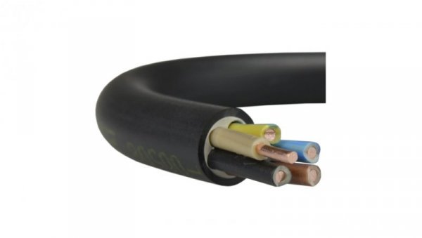 Kabel prądowy YKY 0,6/1kV 5x2,5 drut do ziemi Elektrokabel /25m/