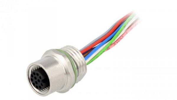 Złącze M12 żeńskie proste 0,5m 12pin 21033532C00