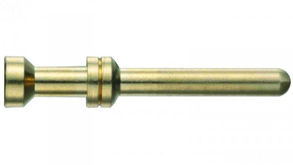 Styk HAN męski złocony 0,14-0,37mm 16A 09330006117