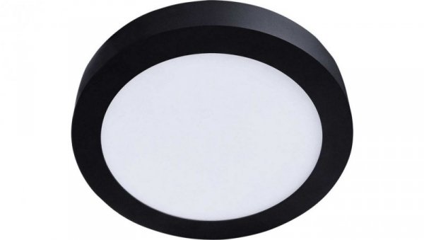Oprawa nasufitowa LED 32W 2700lm 3800K/neutralna IP20 okrągły czarny LED180 FENIX-R Black 32W NW GXDW394