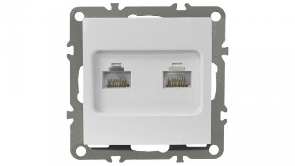QUADRA GNIAZDO KOMPUTEROWE PODWÓJNE LAN RJ45x2