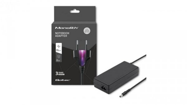 Qoltec Zasilacz desktopowy 60W 12V 5A 5.5*2.1 + kabel zasilający
