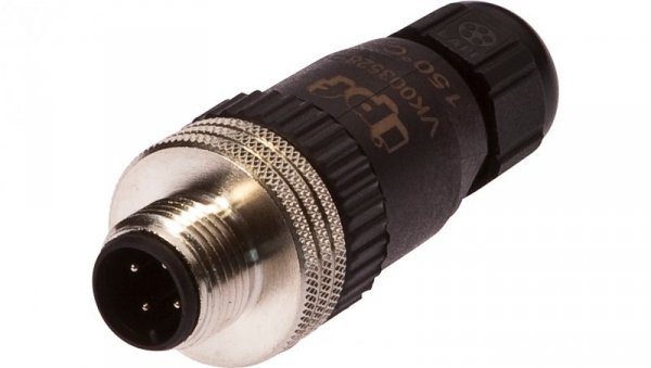 Złącze kablowe, Proste, Do samodzielnego montażu, Złącze śrubowe, 24V, -40-150C, VK003528
